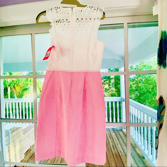 Lilly Pulitzer Maya Shift Dress Pink Tropics NWT - Picture 8 of 12